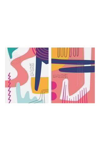 2 tableaux - 50 x 70 cm