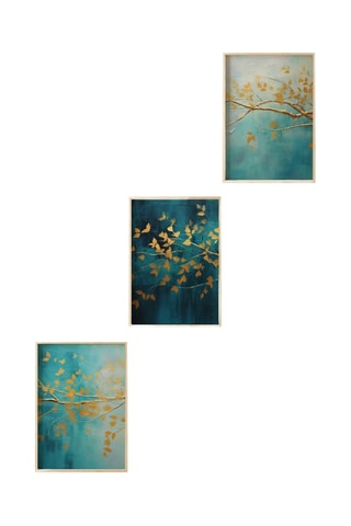 3 tableaux  - 50 x 70 cm