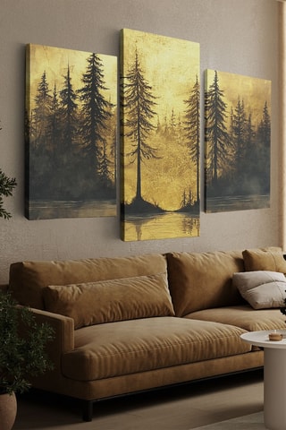 Triptyque - 2 x 40 x 60 cm et 40 x 90 cm