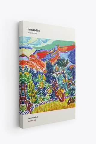 3 tableaux ‘’l’Estaque’’ George Braque, ‘’Les Toits de Collioure’’ Henri Matisse et ‘’Montagnes à Collioure’’ André Derain  - 50 x 70 cm