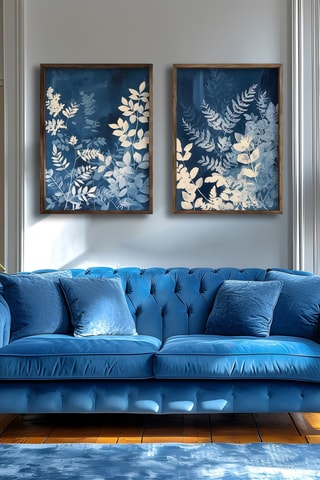 2 tableaux - 35 x 47 cm