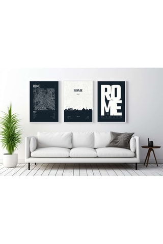 3 tableaux - 21 x 30 cm