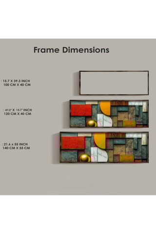 Tableau - 40 x 120 cm
