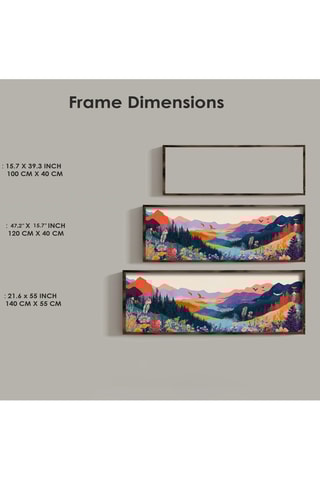 Tableau - 40 x 120 cm