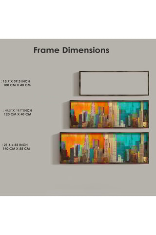 Tableau - 40 x 120 cm