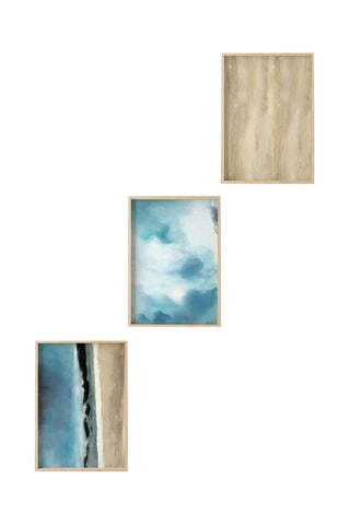 3 tableaux - 35 x 50 cm