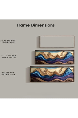 Tableau - 40 x 120 cm