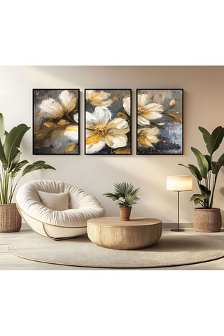 3 tableaux - 40 x 50 cm