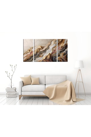 Triptyque - 2 x 20 x 45 cm et 45 x 45 cm