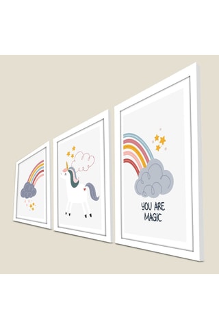 3 tableaux - 38 x 53 cm