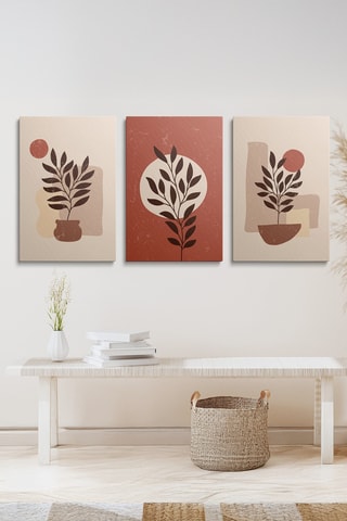 3 tableaux - 50 x 70 cm