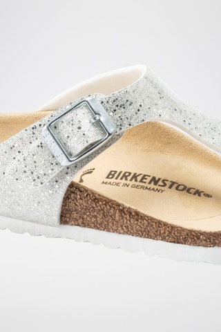 Sandales pailletées Gizeh - Blanc