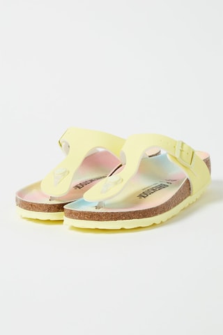 Sandales Gizeh - Rose, jaune et bleu