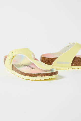 Sandales Gizeh - Rose, jaune et bleu