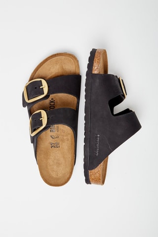 Mules en nubuck Arizona - Noir