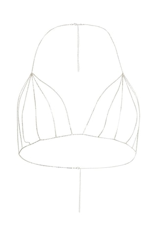 Lichaamssieraad Stripestrassiz  Zilverkleurig - Undiz