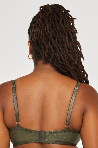 Soutien-gorge ampliforme Going Platinum - Vert foncé  - Savage x Fenty