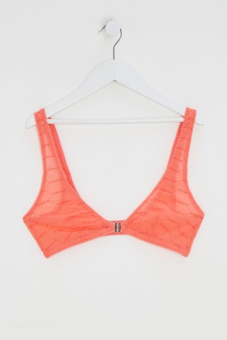 Bralette Flocked - Rose - Savage x Fenty