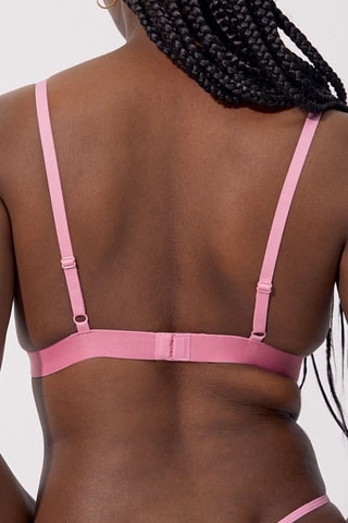 Soutien-gorge en velours Bonheuriz - Rose - Undiz