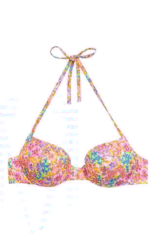 Bikinitop - Wit en Roze