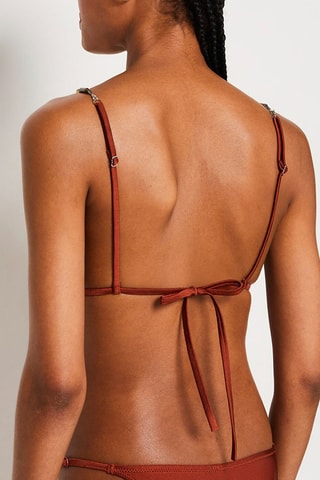 Bikinitop - Bruin