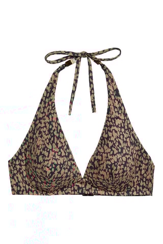 Bikinitop - Bruin en Zwart