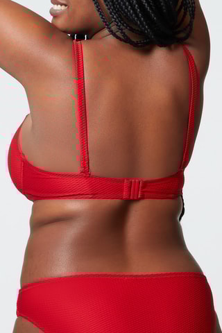 Bikinitop met Cups Vahine Rood