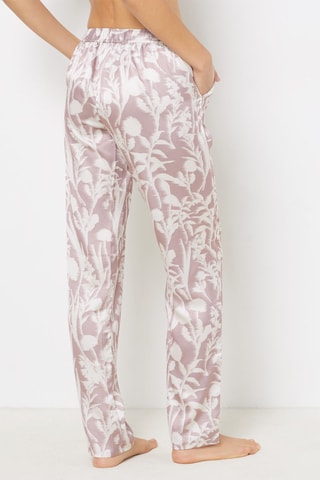 Pantalon - Taupe et blanc - Etam