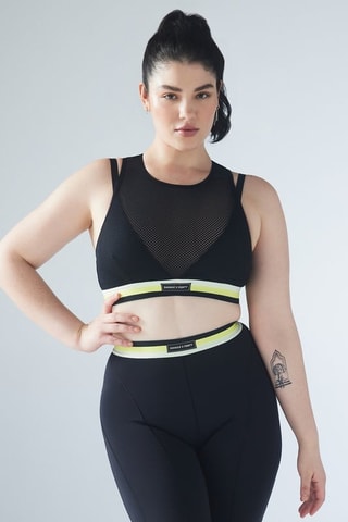 Sportbeha Pin Up - Zwart