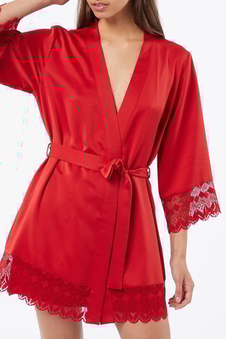 Déshabillé Sexy Saint Valentin Rouge - Etam