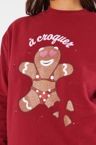 Sweat Ledepiciz - Bordeaux - Undiz