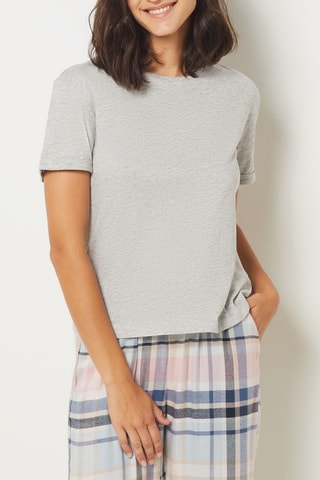 Pyjamashirt Jin - Grijs