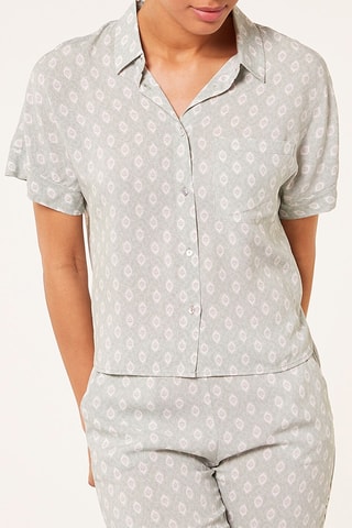 Pyjamablouse - Groen