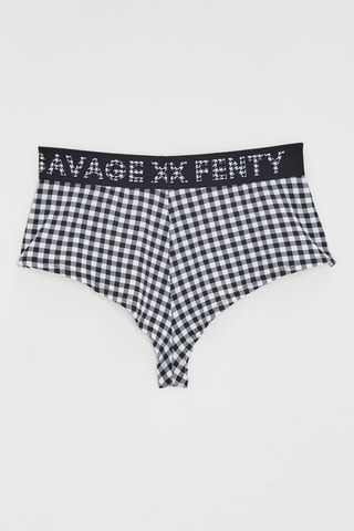 Pyjamashort Forever Savage - Wit en Zwart