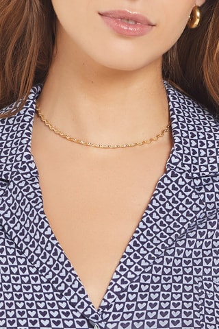 Pyjamablouse Songe - Marineblauw