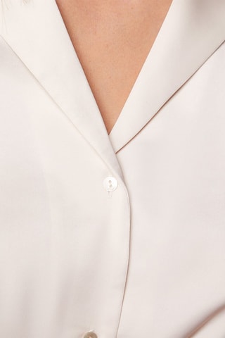 Chemise de pyjama Essentiels Chic Ecru - Etam