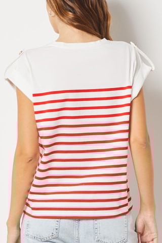 T-shirt - Blanc- Etam