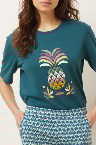 T-shirt Bahananas Dennengroen