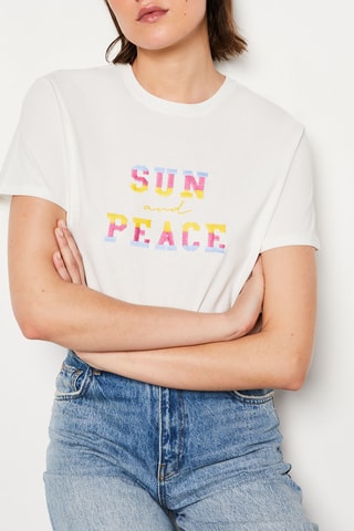 T-shirt - Blanc - Etam