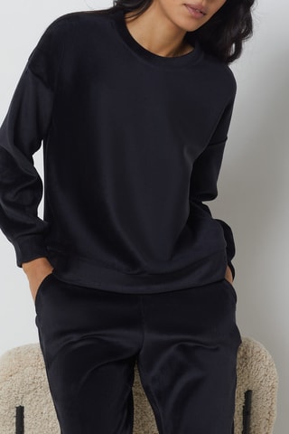 Pyjamasweater Engel - Zwart