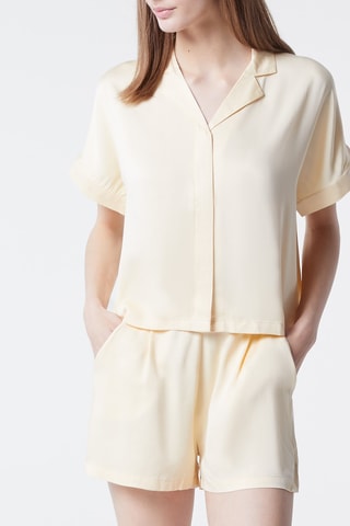 Short taille haute Priya Jaune soleil - Etam