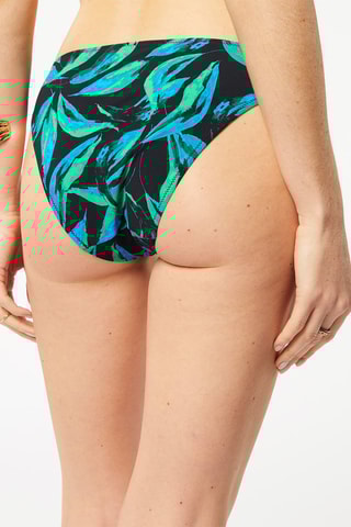 Bas de maillot Green River - Noir et vert - Etam