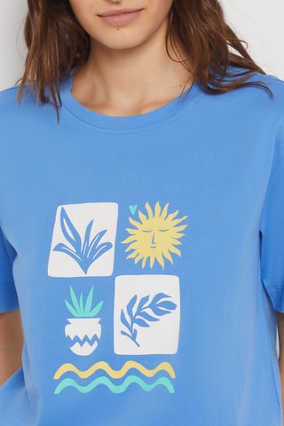 T-shirt de pyjama Gabspe - Bleu