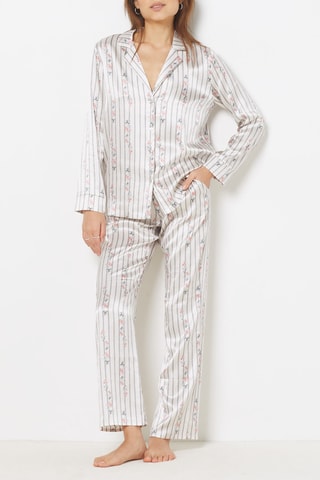 Chemise de pyjama Tige - Abricot