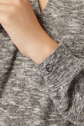 Sweater Loungewear Gemêleerd Antraciet