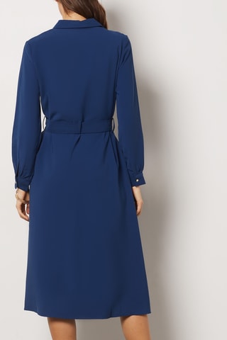 Robe chemise - Bleu