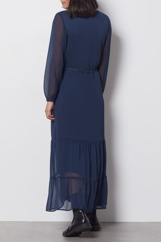 Robe longue - Bleu marine