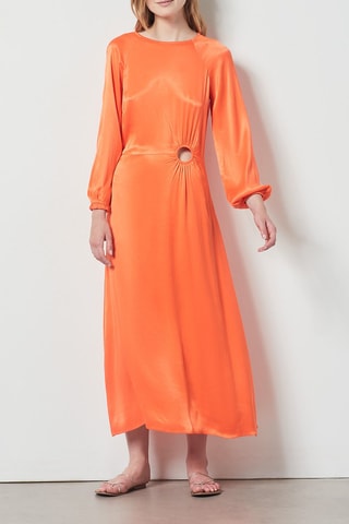 Robe midi - Orange