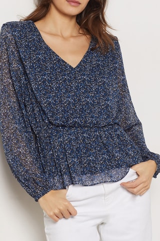 Blouse - Bleu