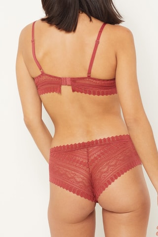 Shorty Diamant - Rouge brique